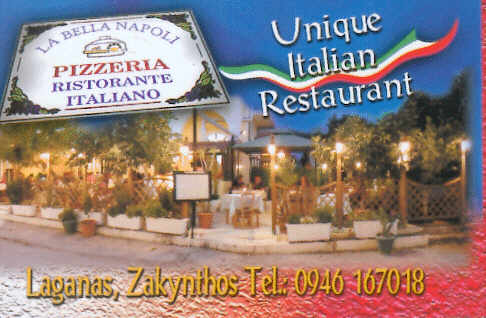 La Bella Napoli-DieBeliebteste Taverne von Laganas im Test 